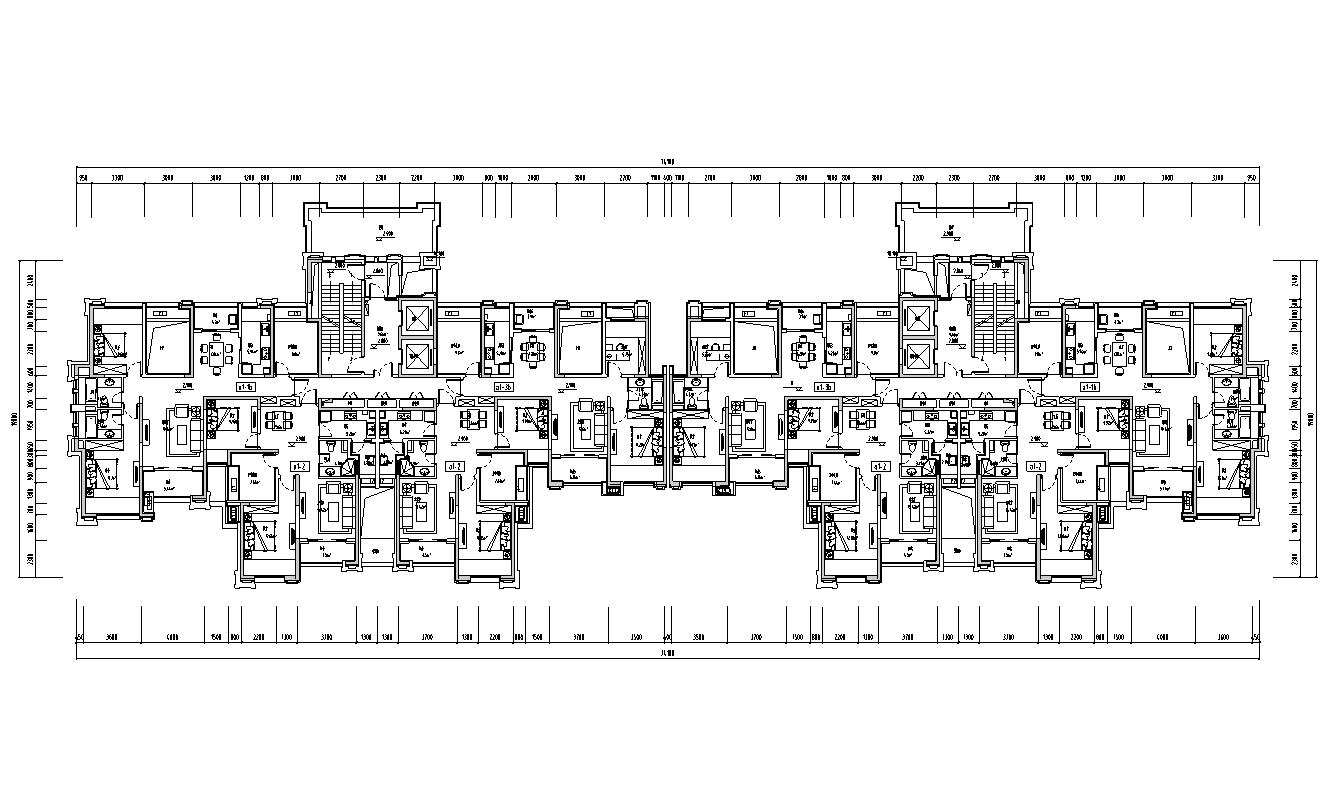[江苏]苏州欧陆风格居住区建筑施工图设计（天华设计）cad施工图下载【ID:165627155】