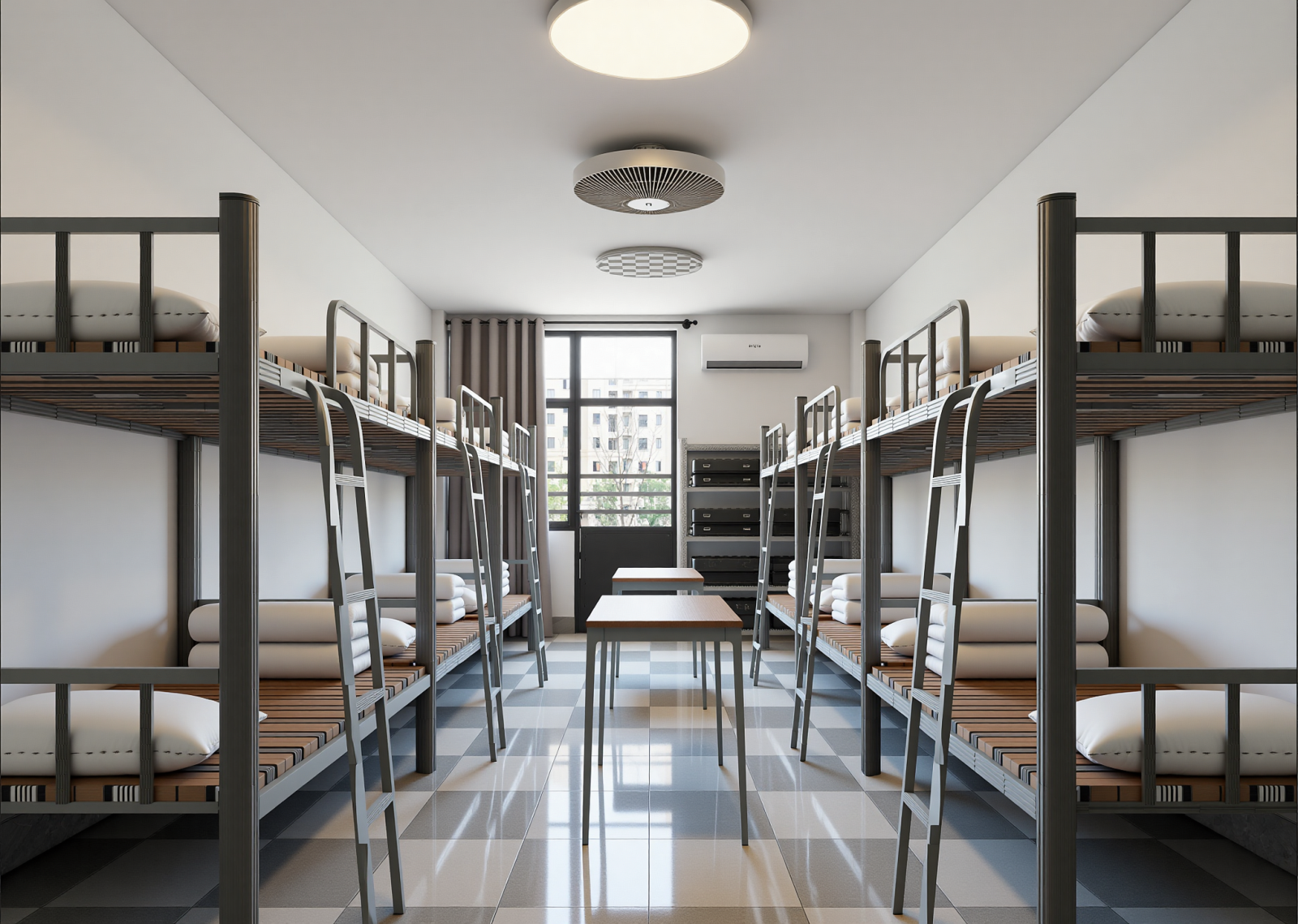 现代宿舍3D模型下载【ID:1215121879】