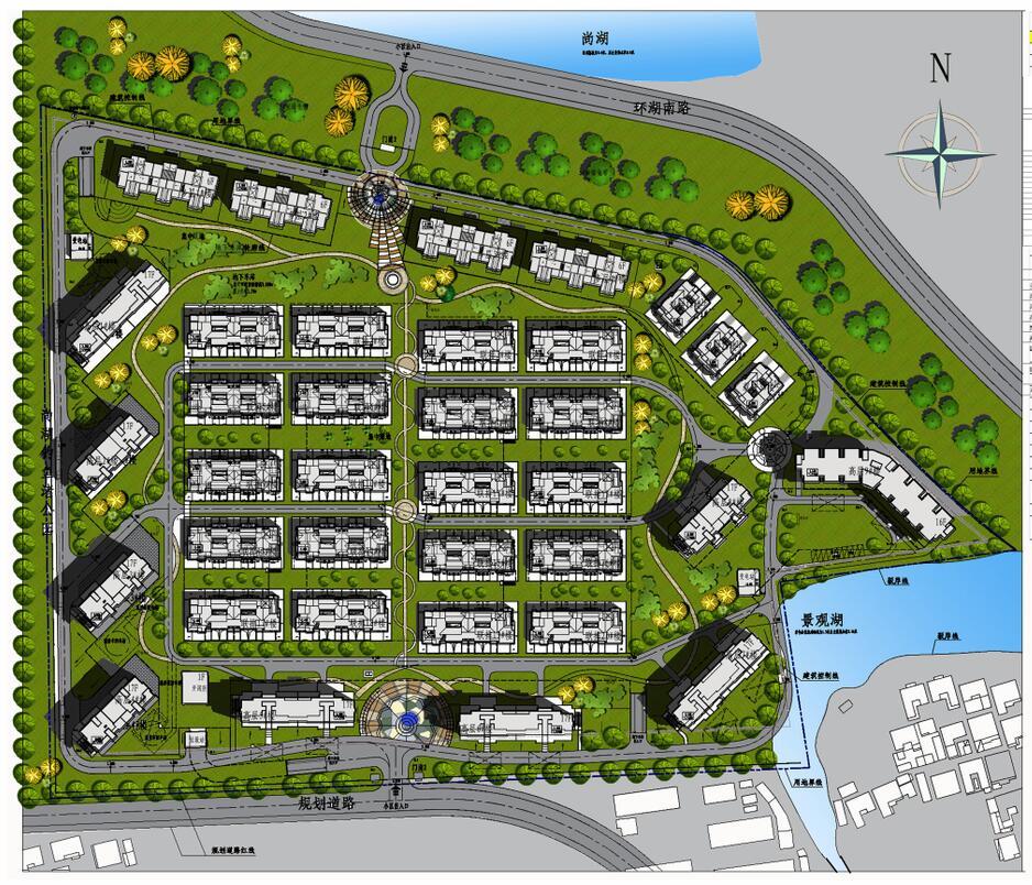 [江苏]常熟盛高居住区全套建筑方案文本设计（JPG+CAD）cad施工图下载【ID:149585132】