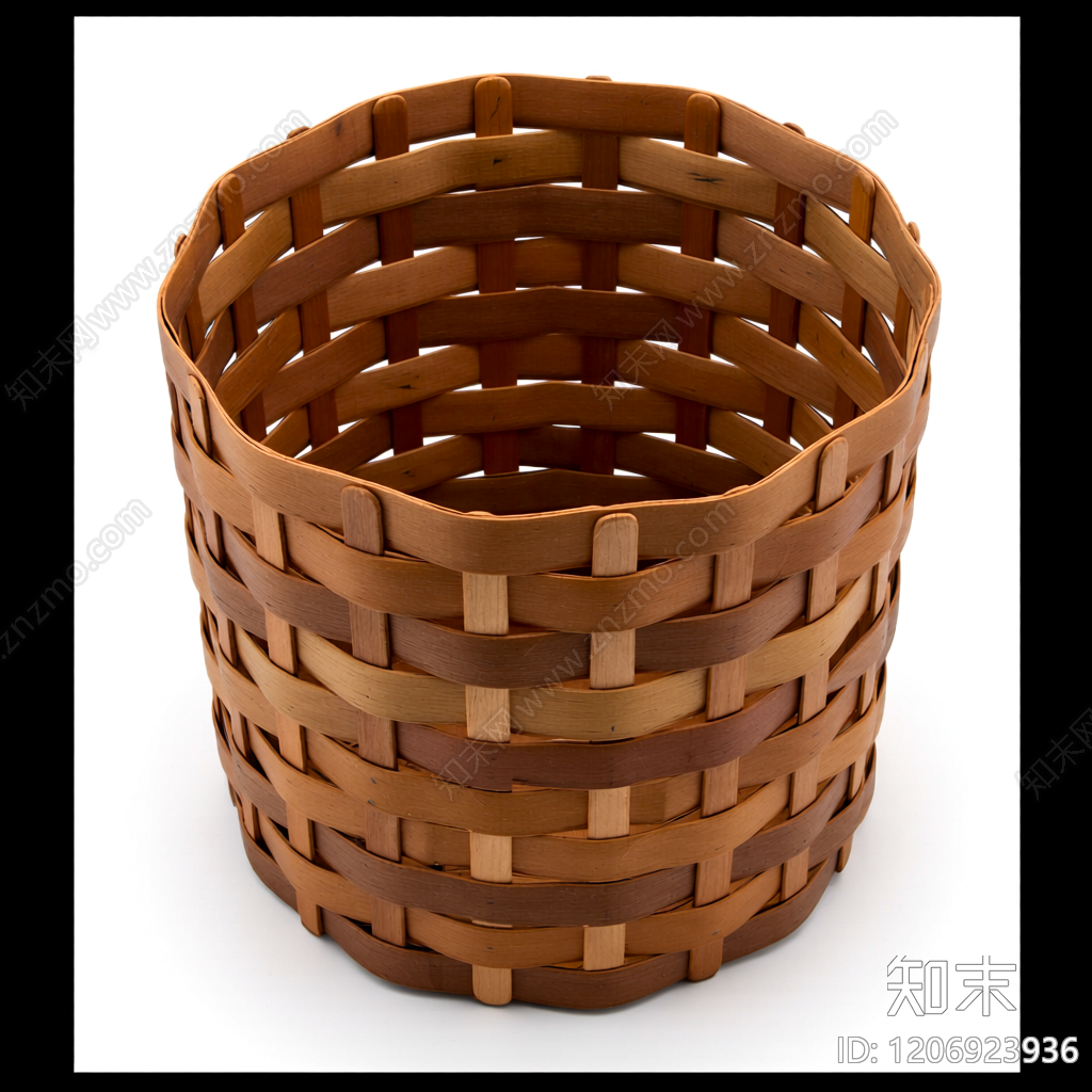 编织篮筐模型3D模型下载【ID:1206923936】
