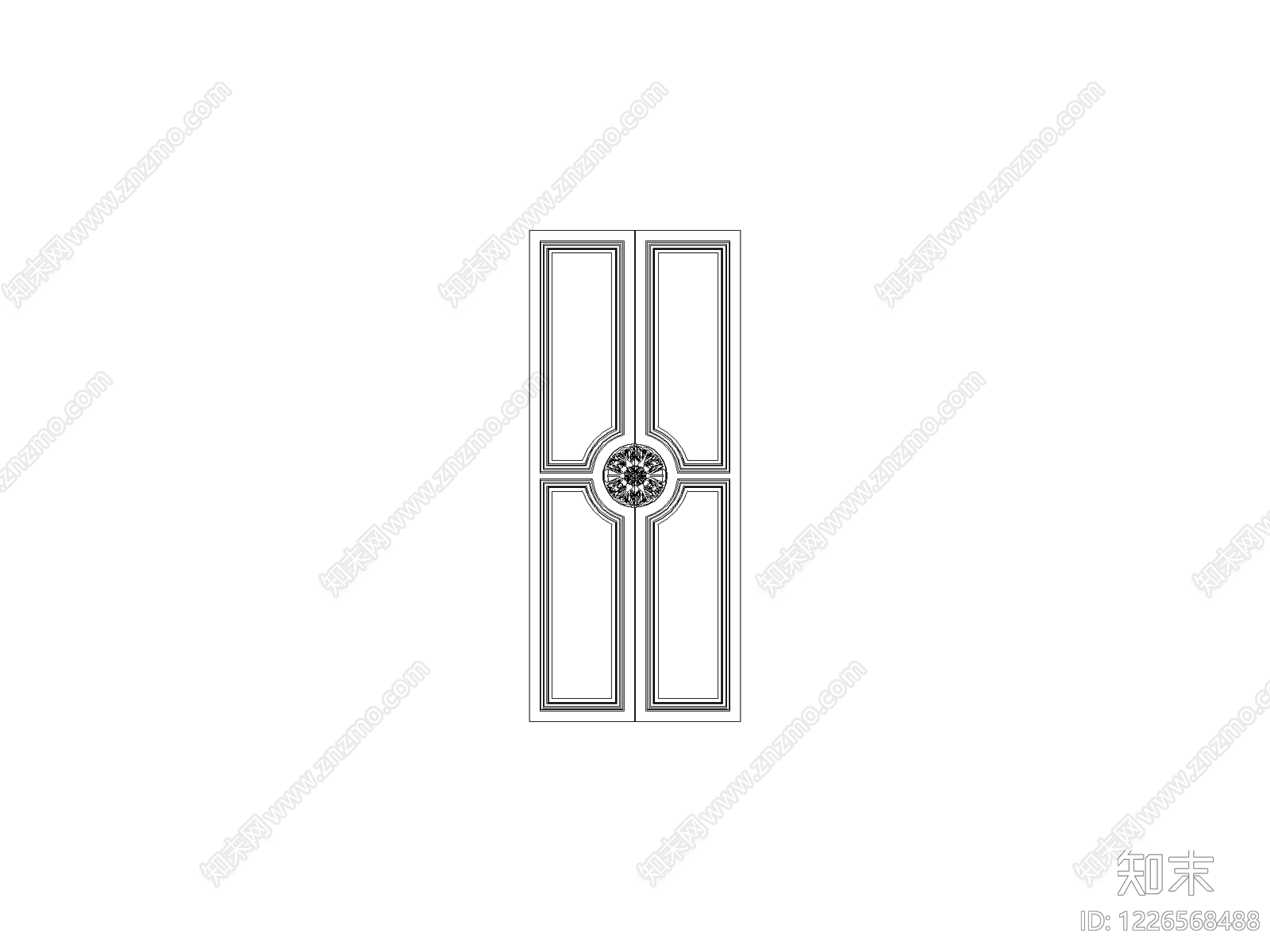内门系统CAD图纸