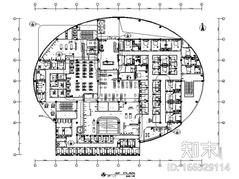 某洗浴会所设计方案图施工图下载【ID:166529114】