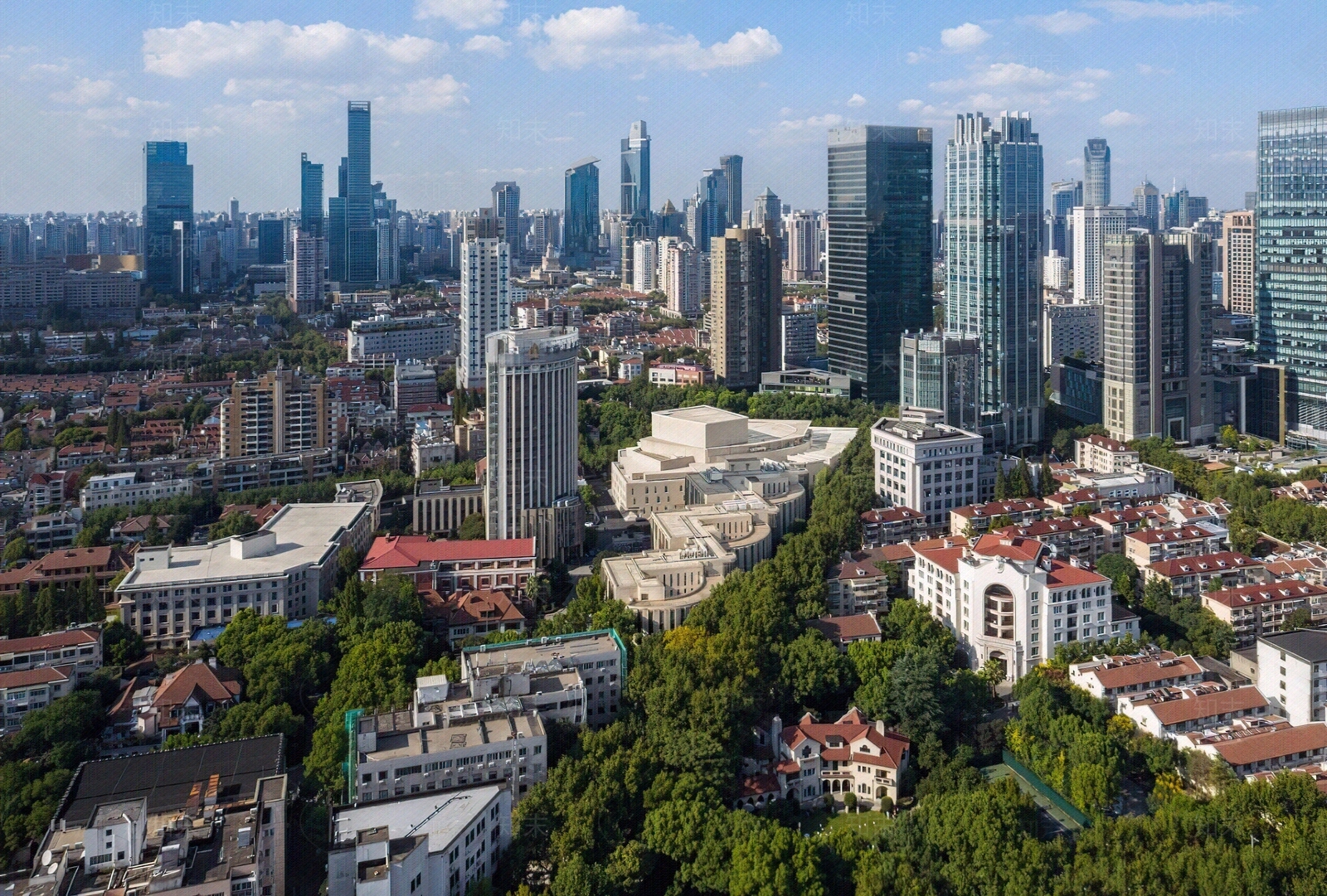 城市背景高清贴图材质