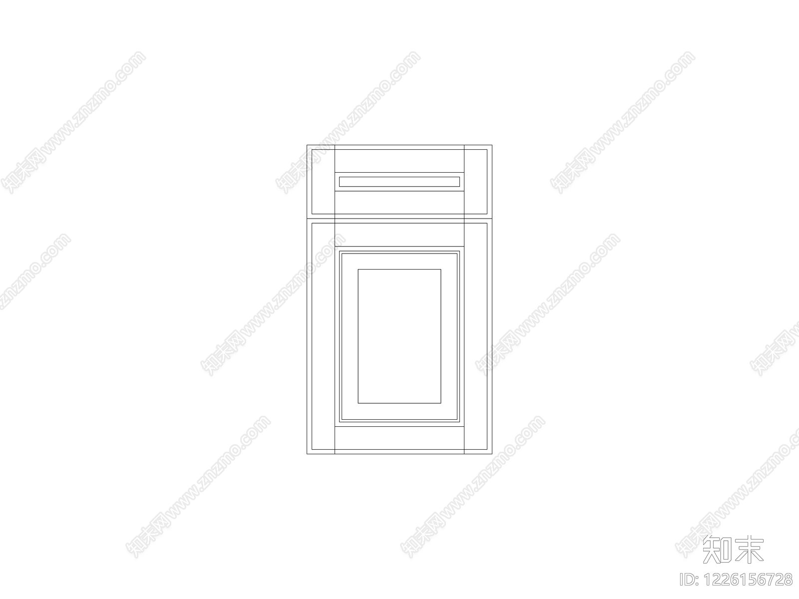 柜子CAD图纸