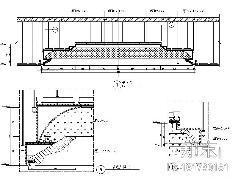 [成都]某酒店会议室装修图（含效果）cad施工图下载【ID:161730181】