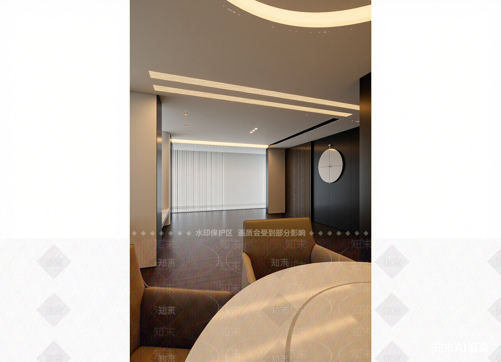 现代酒店大堂3D模型下载【ID:1214976321】
