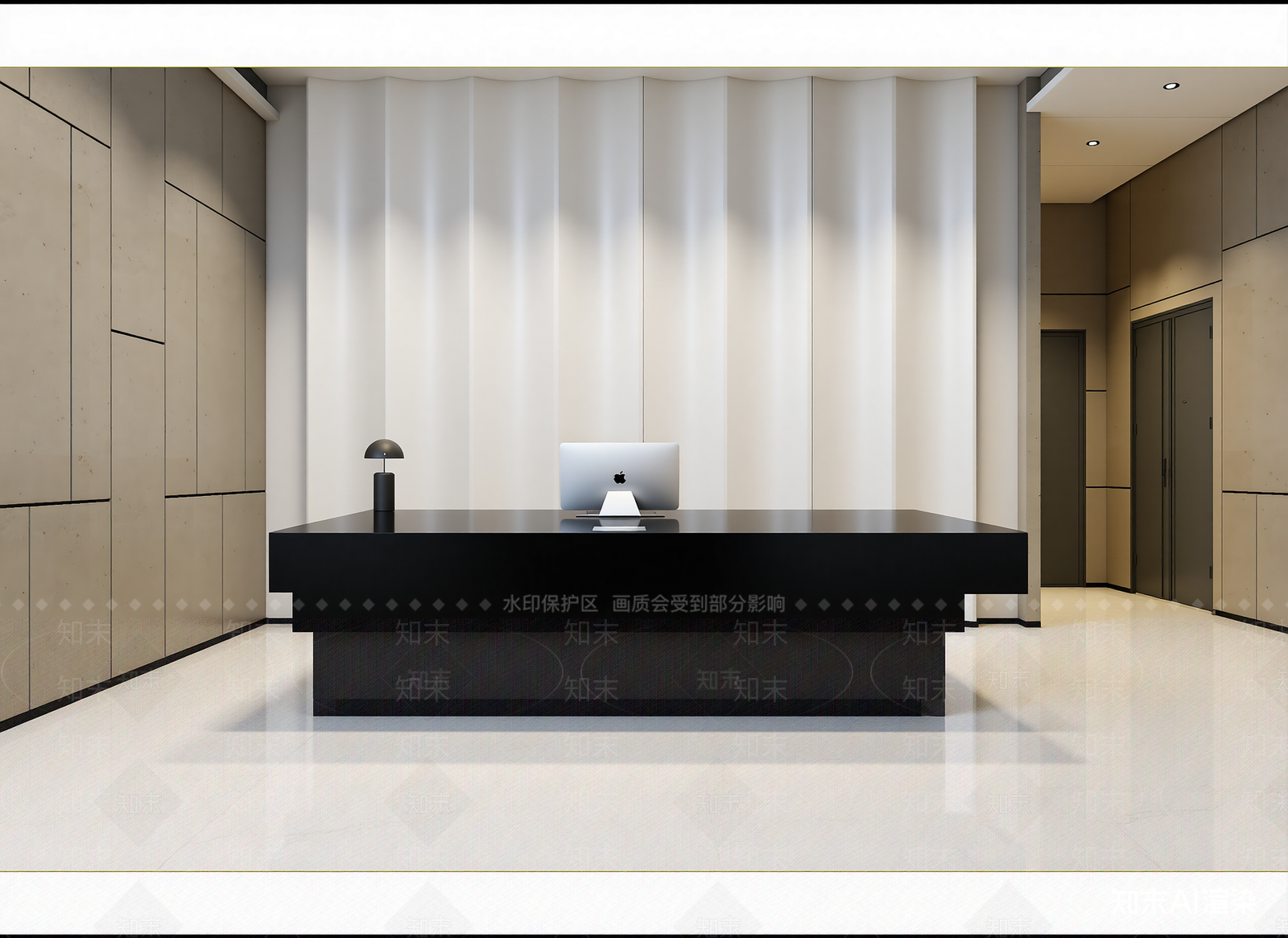 现代接待室3D模型下载【ID:1214329743】