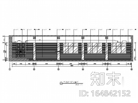 [上海]某奢华酒店会议室装修图（含效果）cad施工图下载【ID:164842152】