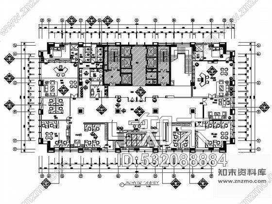 施工图大连大型现代理财担保机构办公楼装修设计施工图含电气及排水图施工图下载【ID:532088884】