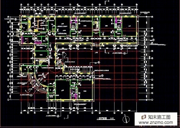 幼儿园建筑施工图cad施工图下载【ID:36948863】