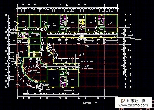 幼儿园建筑施工图cad施工图下载【ID:36948863】