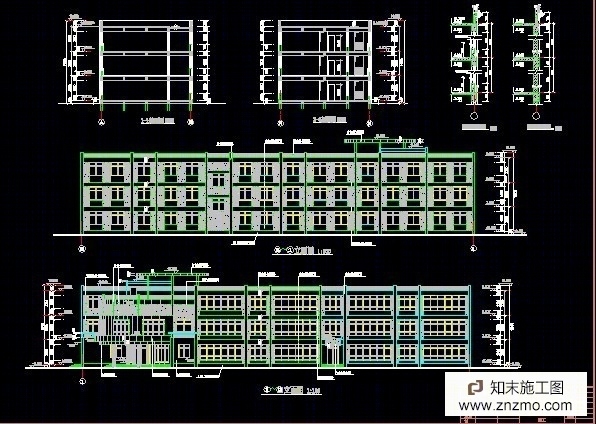 幼儿园建筑施工图cad施工图下载【ID:36948863】