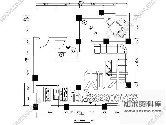 图块/节点29㎡商务包房立面图cad施工图下载【ID:832209768】