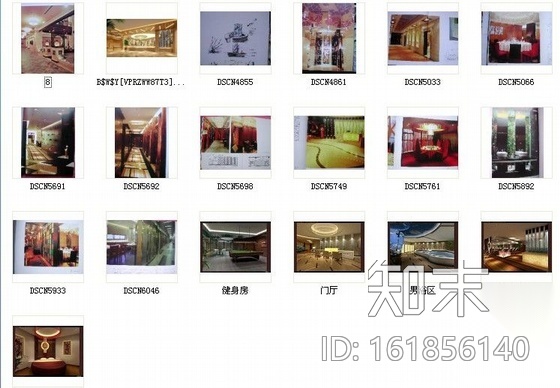 [常州]某桑拿空间装修图（实景+效果）cad施工图下载【ID:161856140】