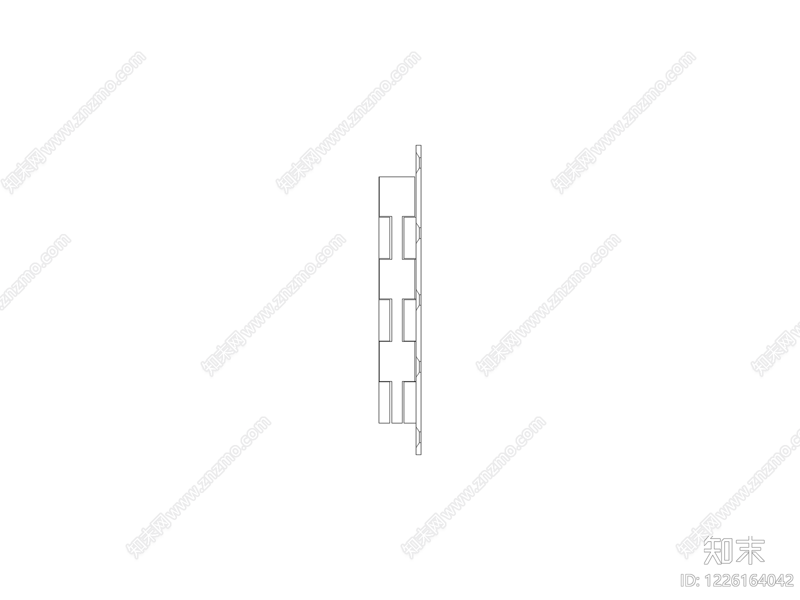 现代五金管件现代五金管件门把手膨胀螺栓管件弯头门锁施工图cad施工图下载【ID:1226164042】