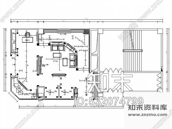 施工图品牌建材专卖店室内装修图cad施工图下载【ID:532074799】