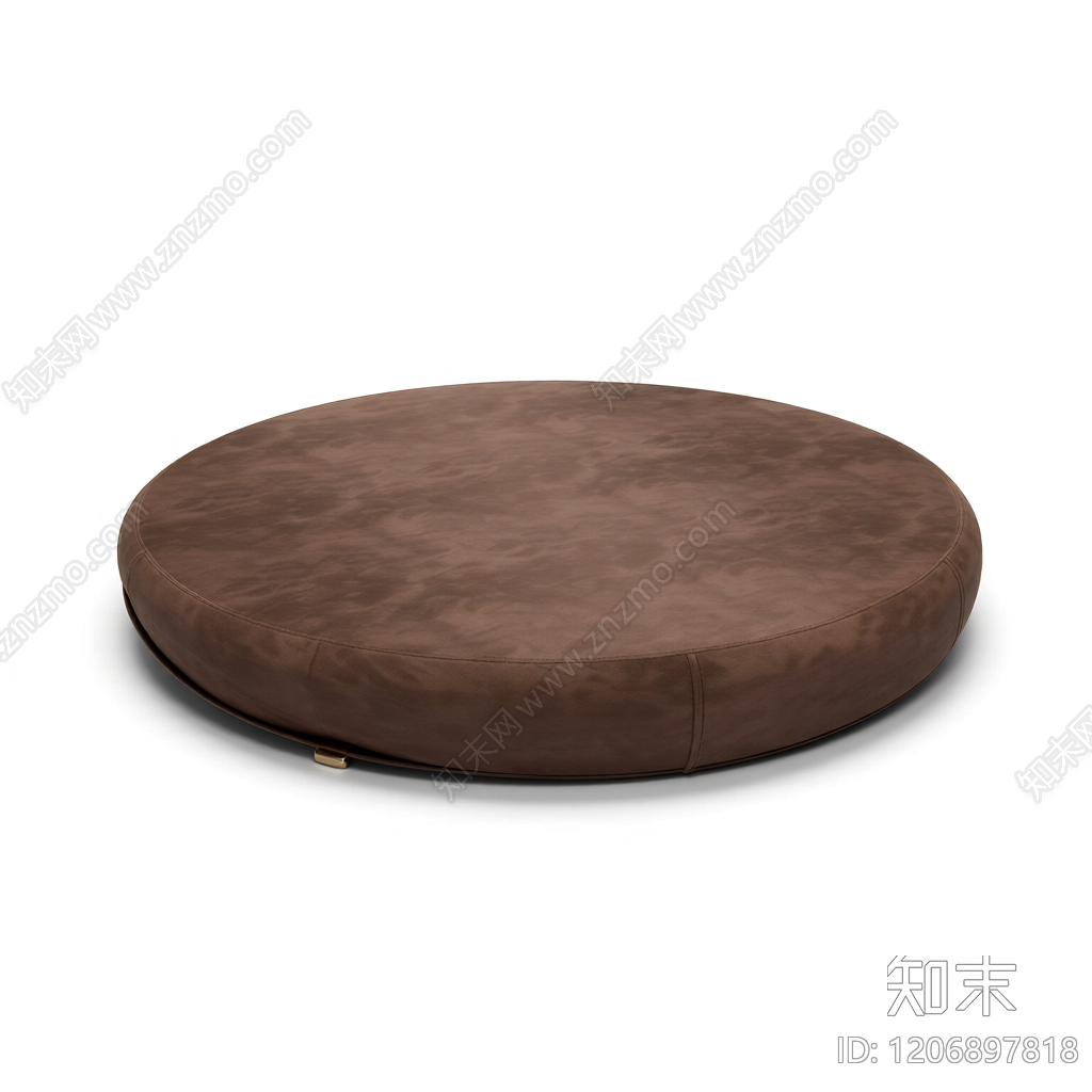 圆形软垫脚凳3D模型下载【ID:1206897818】