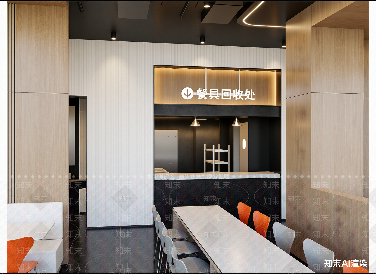 现代快餐店3D模型下载【ID:1214277310】