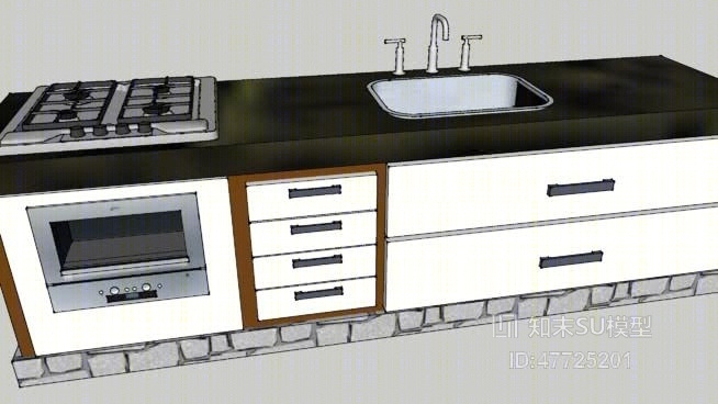 厨具SU模型下载【ID:47725201】