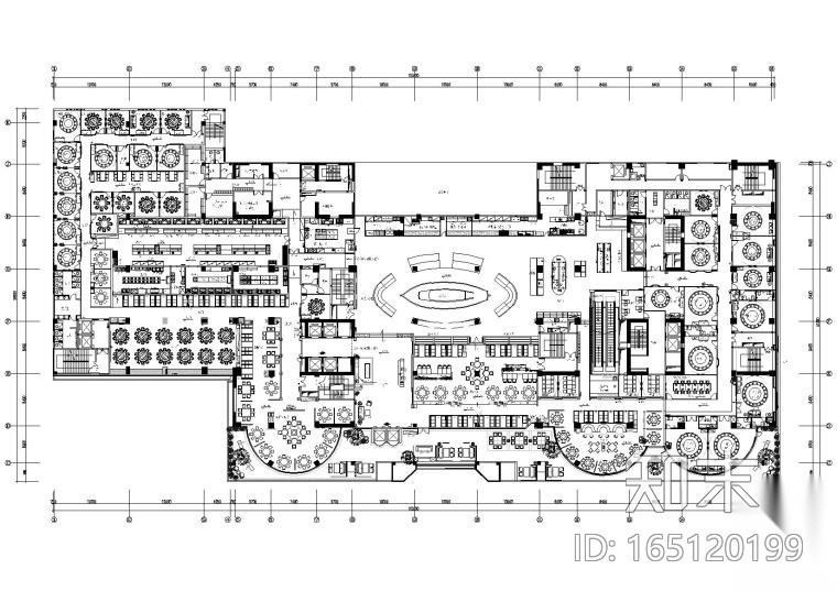 10套知名餐饮品牌店铺施工图资料cad施工图下载【ID:165120199】