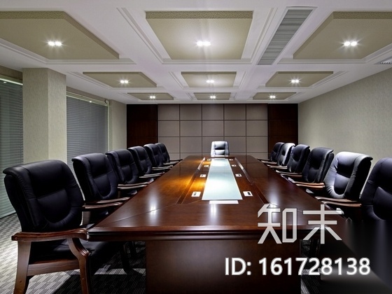 [江西]新中式投资公司办公室室内装修图（含效果）cad施工图下载【ID:161728138】