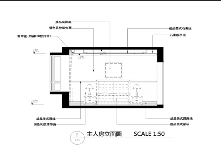 上海项目简美别墅住宅室内装修设计施工图及效果图cad施工图下载【ID:161774182】