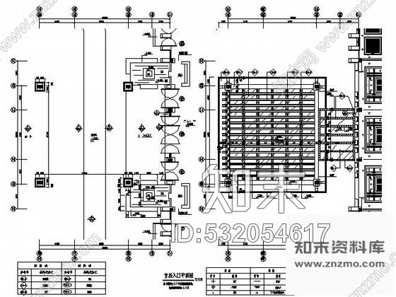 施工图五星主题酒店入口设计施工图含实景施工图下载【ID:532054617】