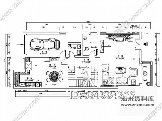 施工图山西古典三层别墅装饰装修图含效果cad施工图下载【ID:531984326】