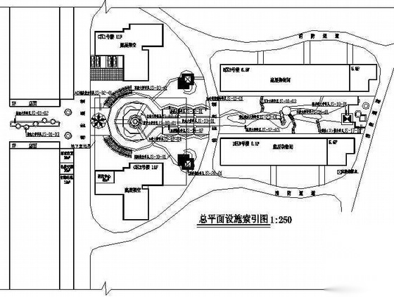 小区环境景观设计施工图cad施工图下载【ID:161092101】