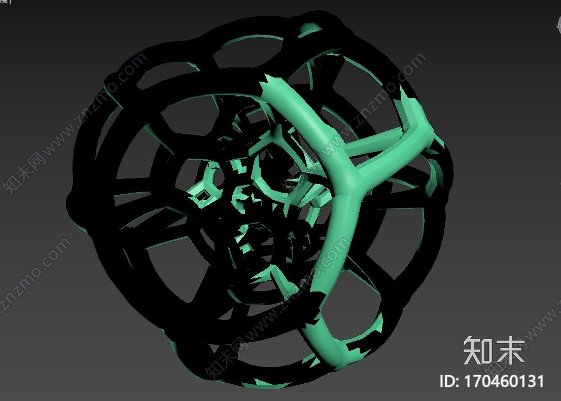 镂空球体3d打印模型下载【ID:170460131】