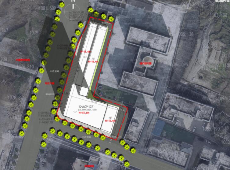 [贵州]现代风格高层综合办公楼建筑设计方案文本（JPG）cad施工图下载【ID:165942170】