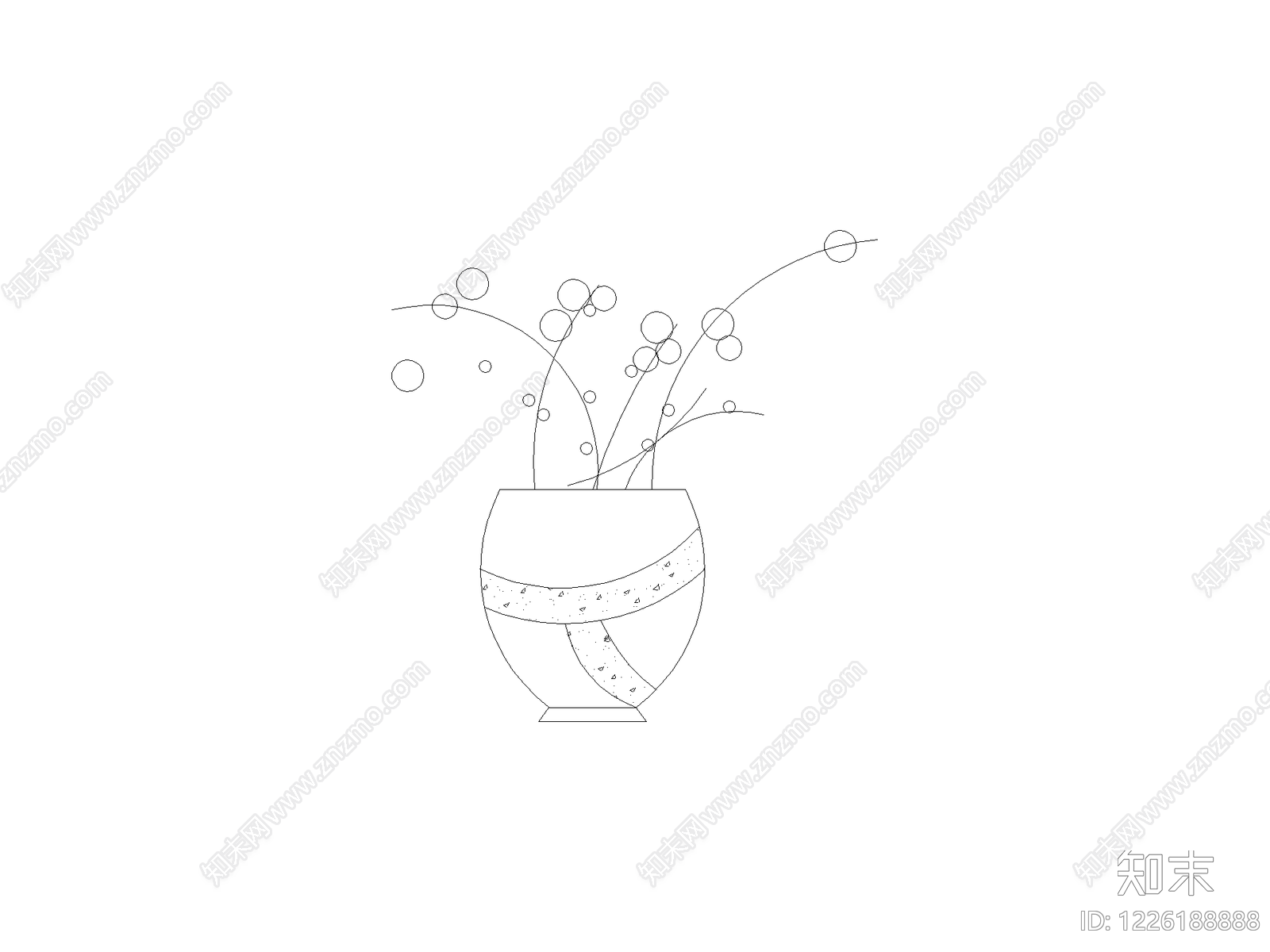摆件CAD图纸