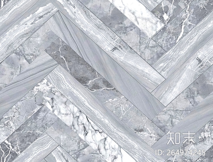 人字拼石材浅灰贴图下载【ID:264974245】