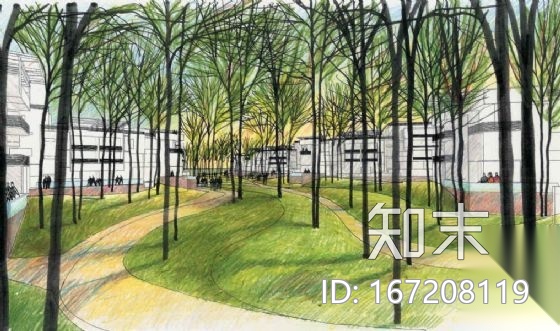 某办公区局部景观方案cad施工图下载【ID:167208119】