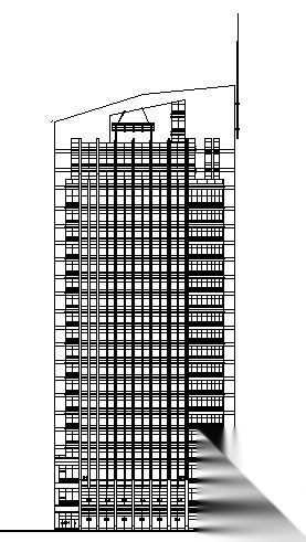 某二十一层五星级酒店建筑方案图施工图下载【ID:151520134】