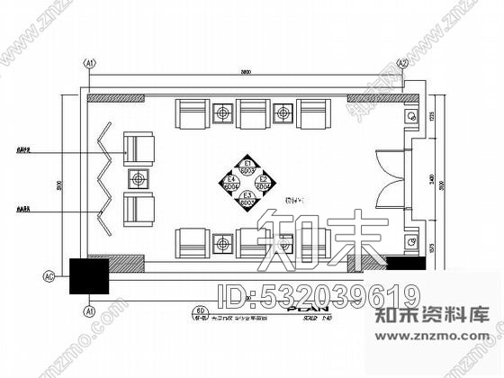 施工图江苏精品五星级商务酒店接待室装修施工图施工图下载【ID:532039619】