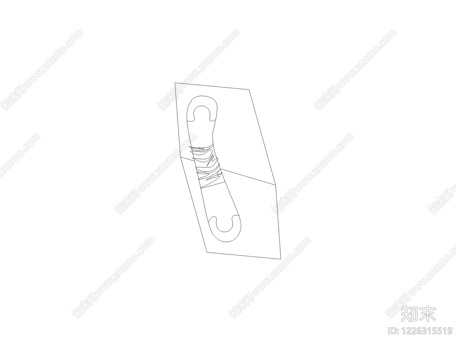 五金管件cad施工图下载【ID:1226315519】
