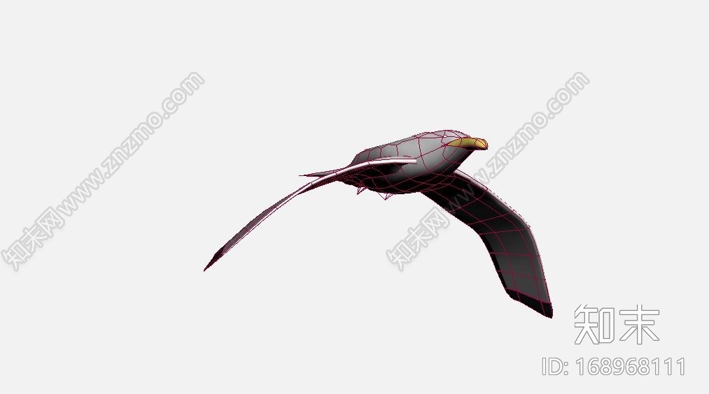 动画远景用的鸟CG模型下载【ID:168968111】