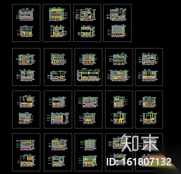 厨房cad施工图下载【ID:161807132】