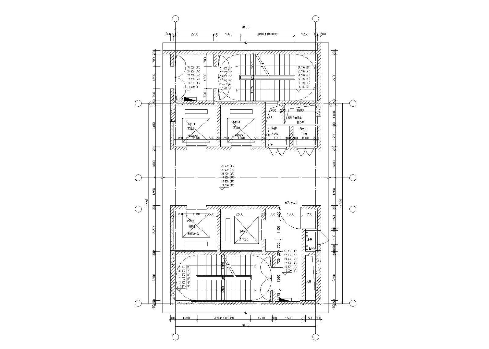 特大型企业医院专家行政楼设计建筑施工图cad施工图下载【ID:151579165】