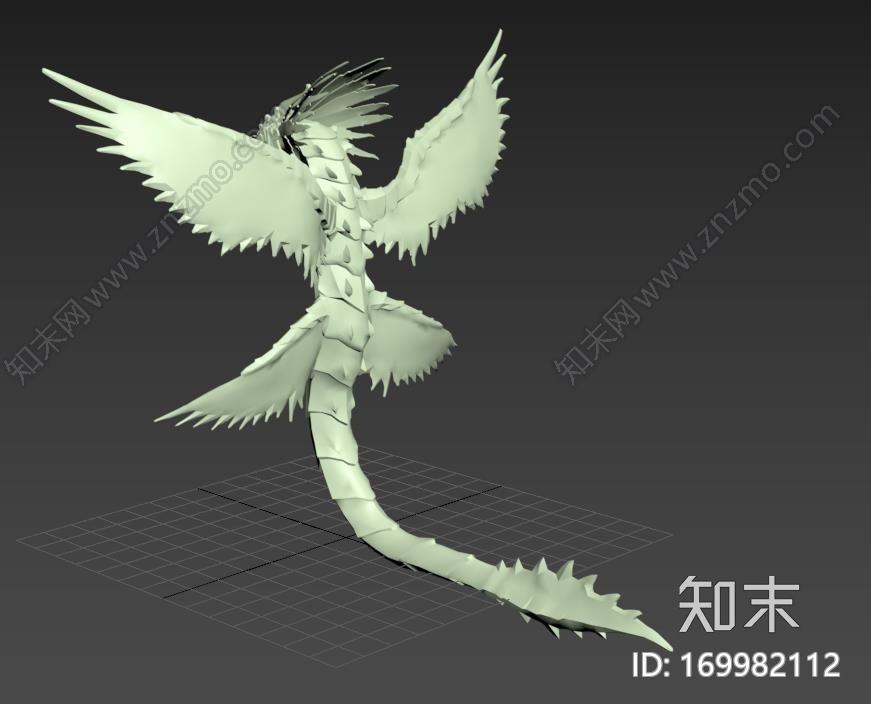 kukulkan_九风之蛇库库尔坎3d打印模型下载【ID:169982112】
