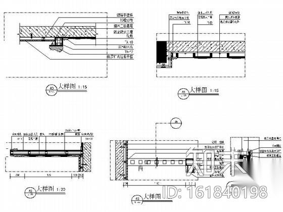 [山东]精装超豪华欧式会所装饰施工图cad施工图下载【ID:161840198】