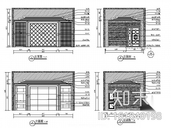 [山东]精装超豪华欧式会所装饰施工图cad施工图下载【ID:161840198】