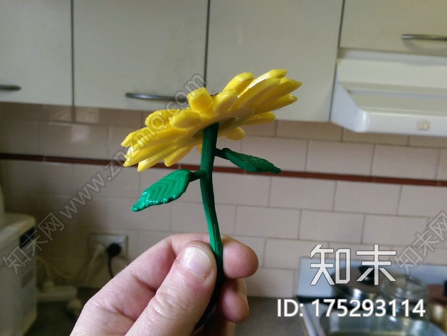 向日葵3d打印模型下载【ID:175293114】