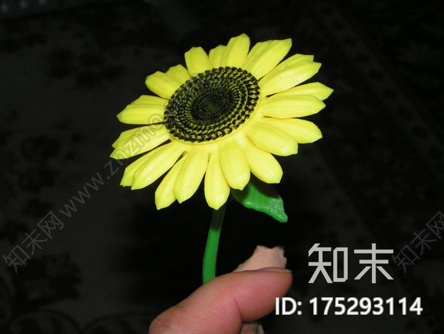 向日葵3d打印模型下载【ID:175293114】