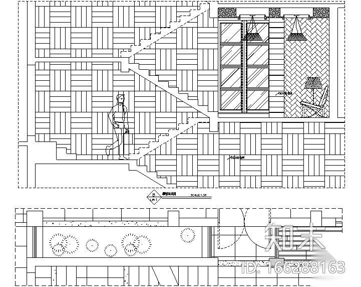 [福建]闽南贸易有限公司办公空间设计施工图（附效果图）cad施工图下载【ID:166288163】