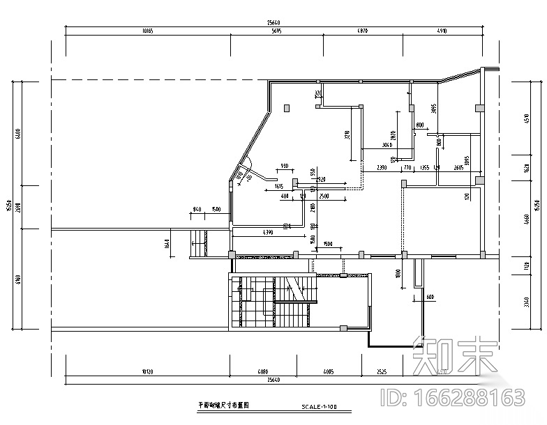 [福建]闽南贸易有限公司办公空间设计施工图（附效果图）cad施工图下载【ID:166288163】