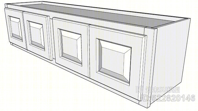 BRARWORD壁柜W48SU模型下载【ID:522820146】