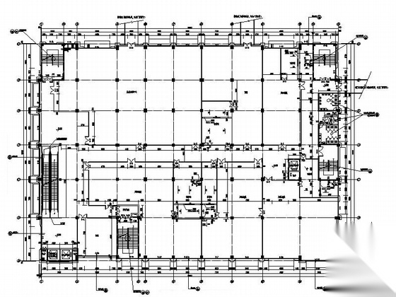 [安徽]4层现代风格知名大剧院建筑施工图cad施工图下载【ID:160725141】