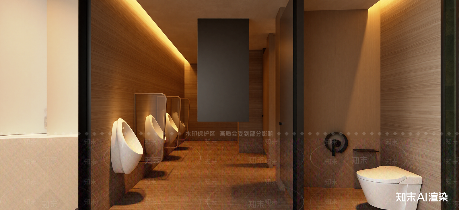 美式酒店卫生间SU模型下载【ID:1222161061】